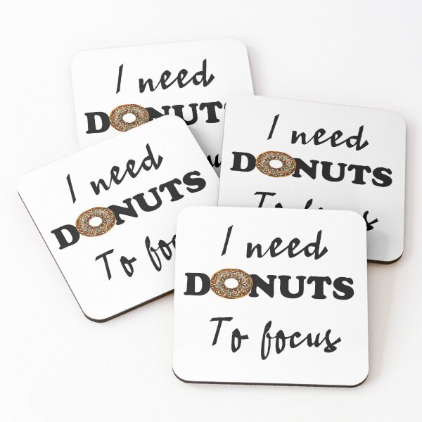 Item preview, I need Donuts to focus / donuts lover designed and sold by GLOW BUYGLOW.