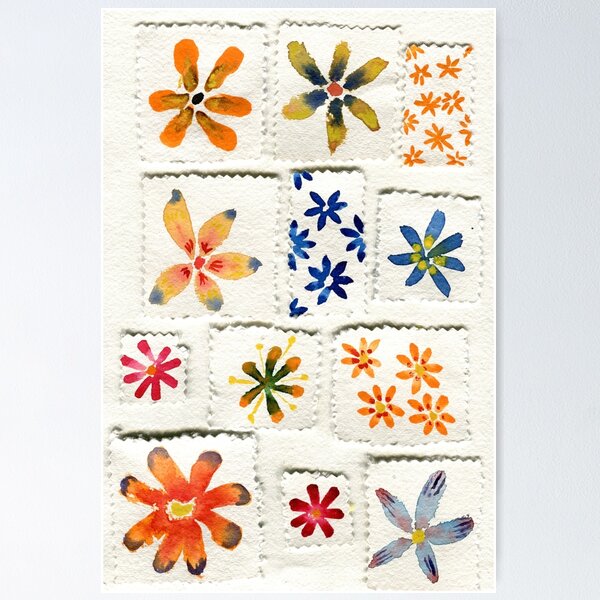 Item preview, Patchwork of Spring Flowers designed and sold by iluchy.