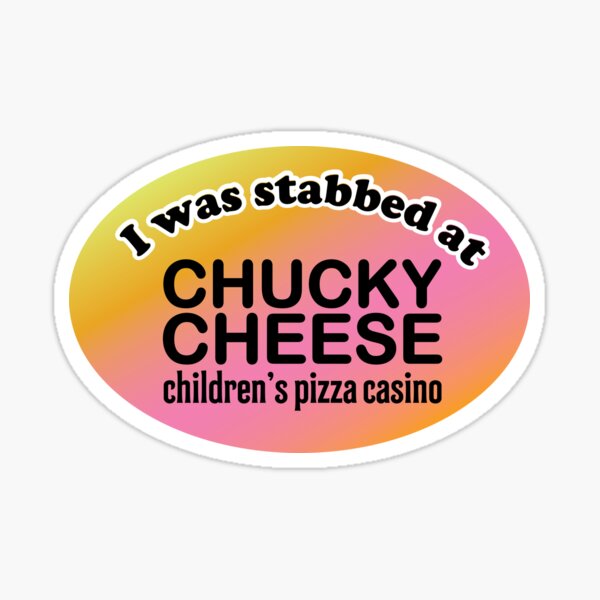 Pizza Casino Stabbing Commemoration  Sticker