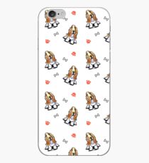 Basset Hound Sit Stay iPhone Case