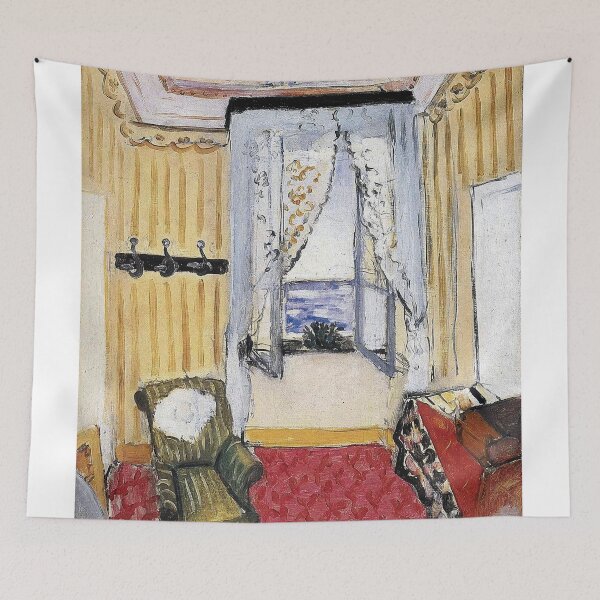 Aperçu de l'œuvre Henri Matisse - Ma chambre au Beau-Rivage - Affiche d'exposition créée et vendue par studiofrivolo.