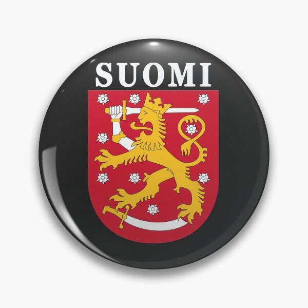 Item preview, Finland Coat of Arms Suomi Deluxe designed and sold by merchhost.