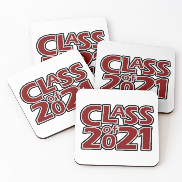 Item preview, Grad Class of 2021 Maroon with a Silver Border designed and sold by gkillerb.