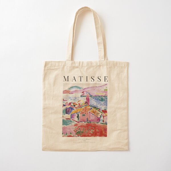 Henri Matisse - Vista de Collioure - Cartel de la exposición Bolsa de algodón