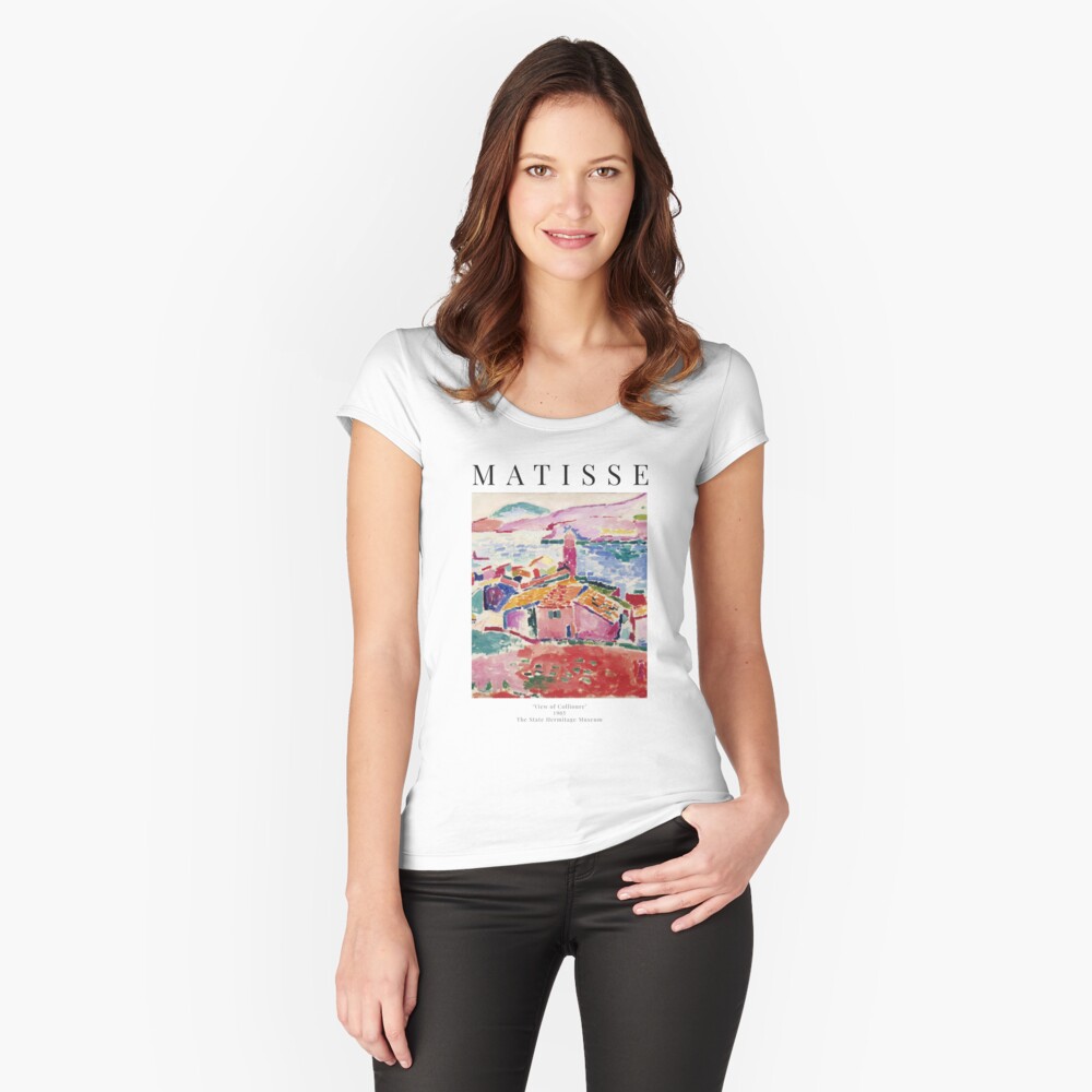 Item preview, Fitted Scoop T-Shirt designed and sold by studiofrivolo.