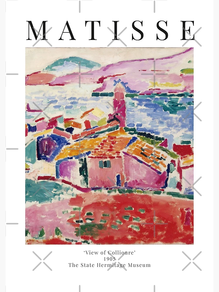 MATISSE litgraphies EAUX FORTESギャラリーポスター（Henri