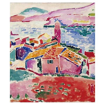 Artwork thumbnail, Henri Matisse - View of Collioure - Exhibition Poster by studiofrivolo
