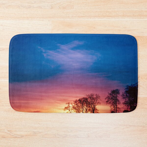 Item preview, Blue Sunset Silhouette  designed and sold by FOLK ART FUSION by heidiannemorris.