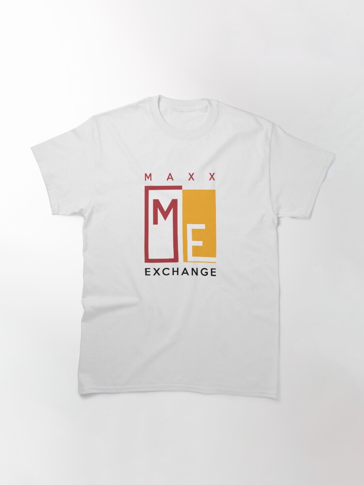 Classic T-Shirt, Maxx Exchange Brand Crimson and Gold Emblem Logo. designed and sold by maxxexchange