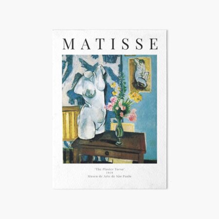 Artikel-Vorschau von Henri Matisse – Der Gipstorso – Ausstellungsplakat, designt und verkauft von studiofrivolo.