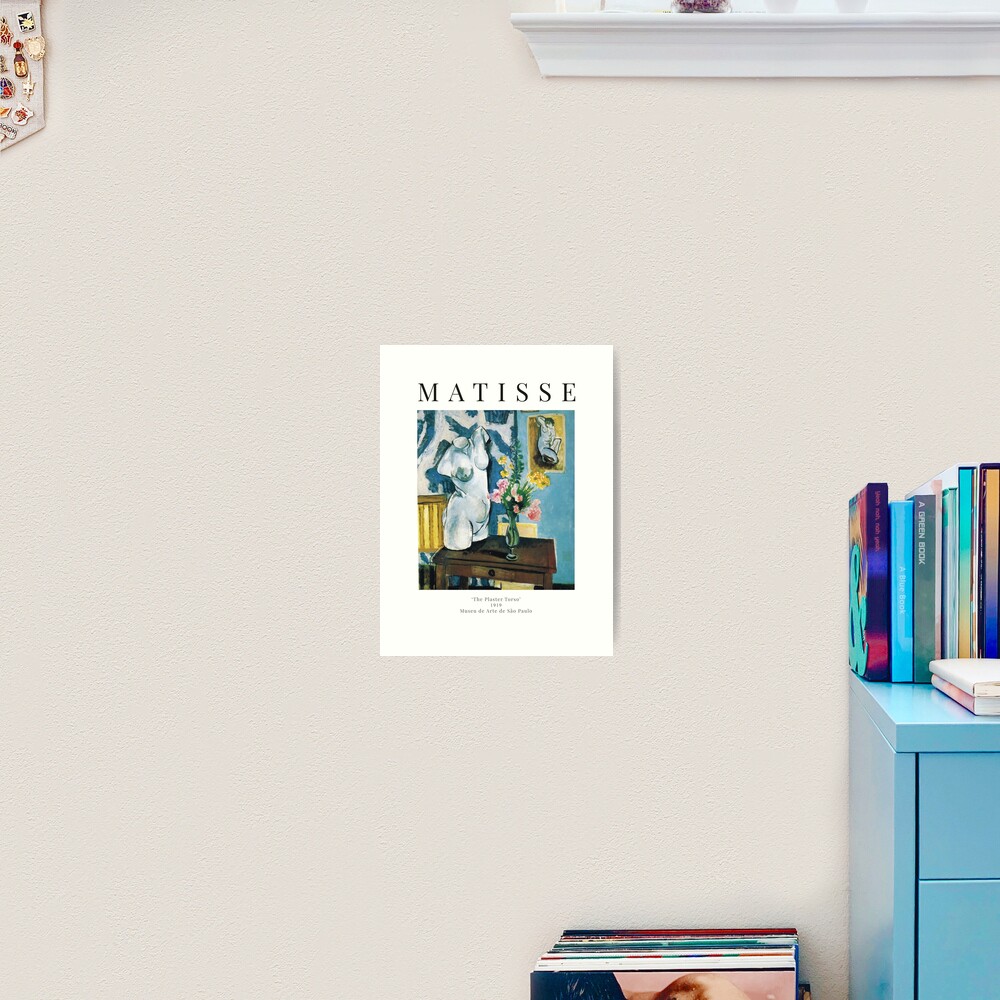 Henri Matisse - The Plaster Torso - Exhibition Poster Art Print