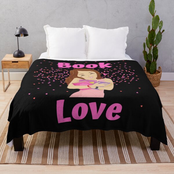 Item preview, Book Love (Lady with Books) designed and sold by aboutthetshirt.