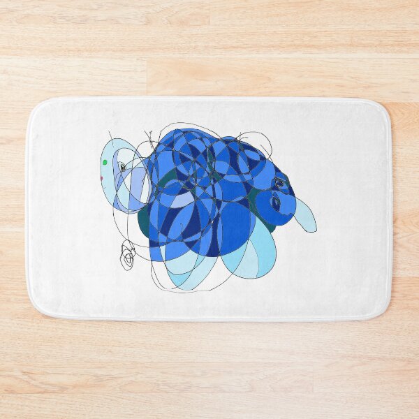 Item preview, blue sheep designed and sold by Pentagonien.