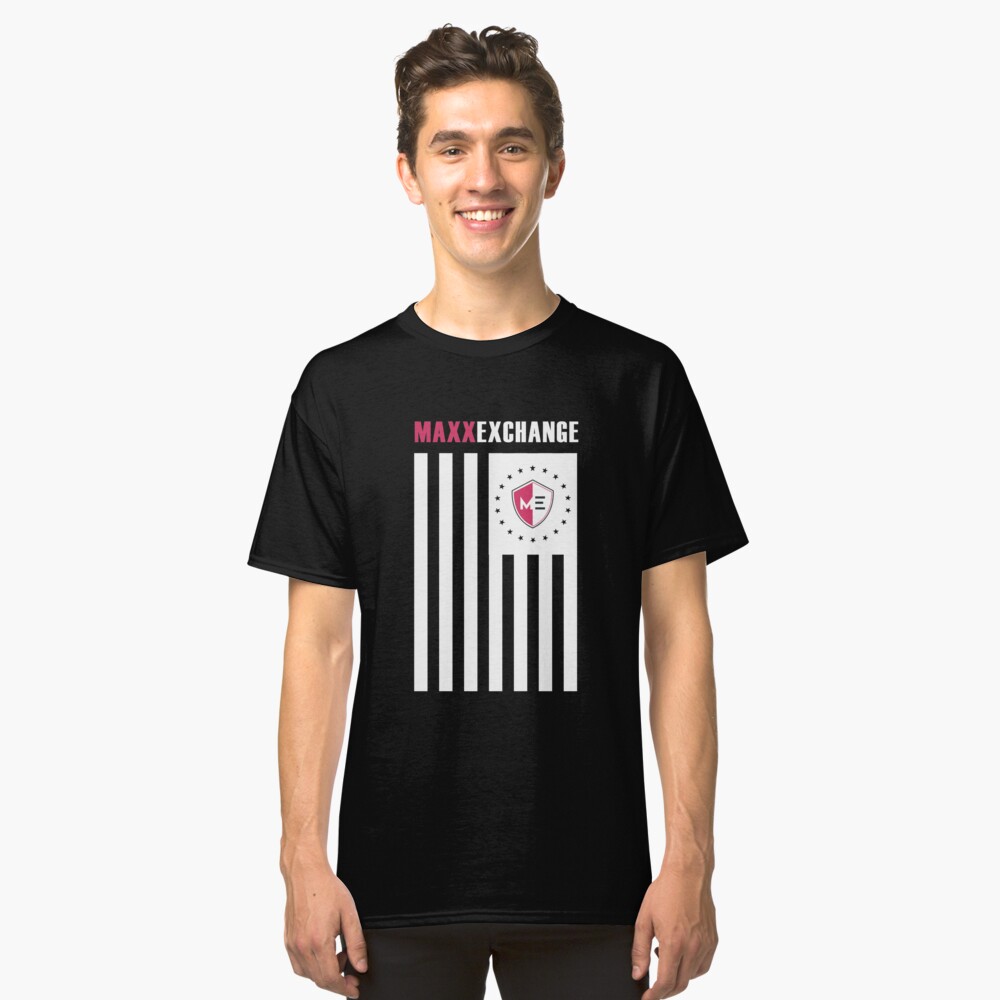 Maxx Exchange, Flag of Honor, American Pride. Classic T-Shirt