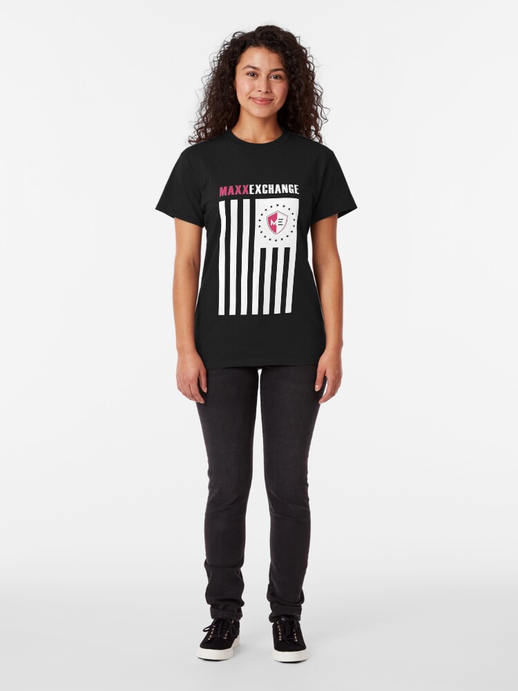 Alternate view of Maxx Exchange, Flag of Honor, American Pride. Classic T-Shirt