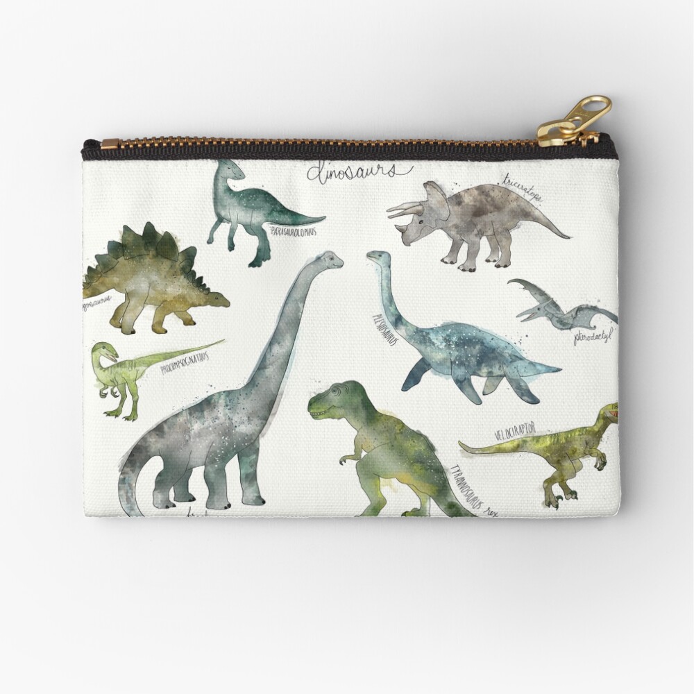 Dinosaurs Zipper Pouch