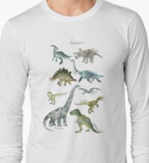 Dinosaures T-shirt manches longues