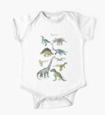 Dinosaurs One Piece - Short Sleeve