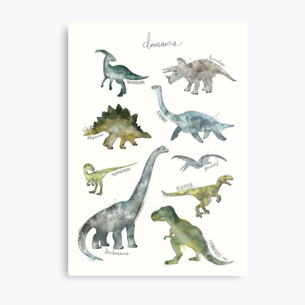 Dinosaurs Metal Print