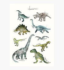 Dinosaurs Photographic Print