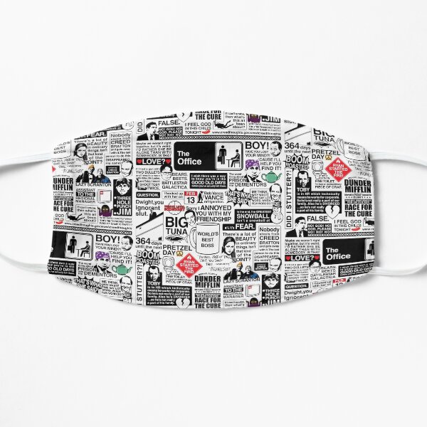 Wise Words From The Office - The Office Quotes (Variant) Mask