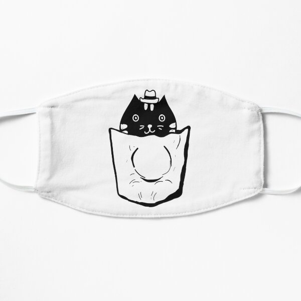 Cat In Pocket Mask