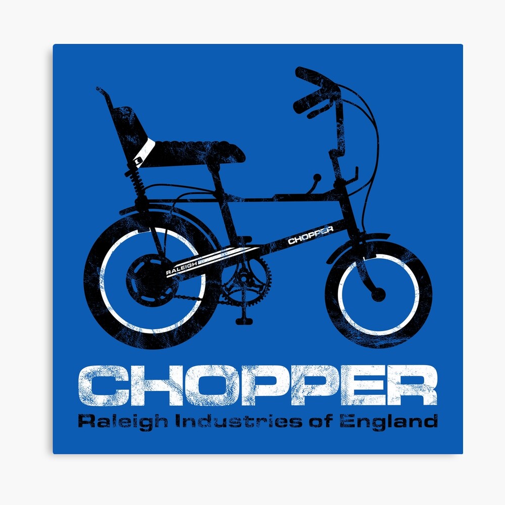 blue raleigh chopper