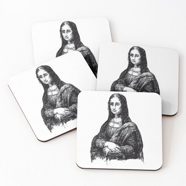 Item preview, Psychedelic Mona Lisa designed and sold by momarruchi.
