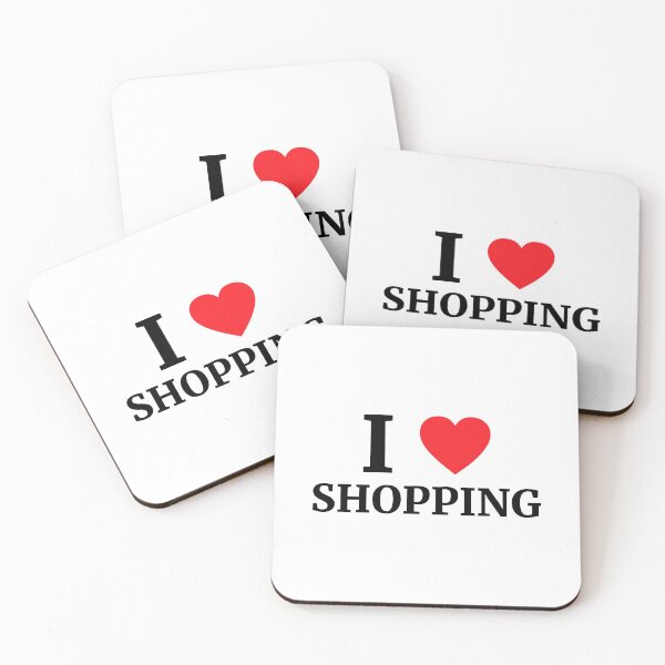 Item preview, I Love Shopping Heart  designed and sold by Vanover Designs.
