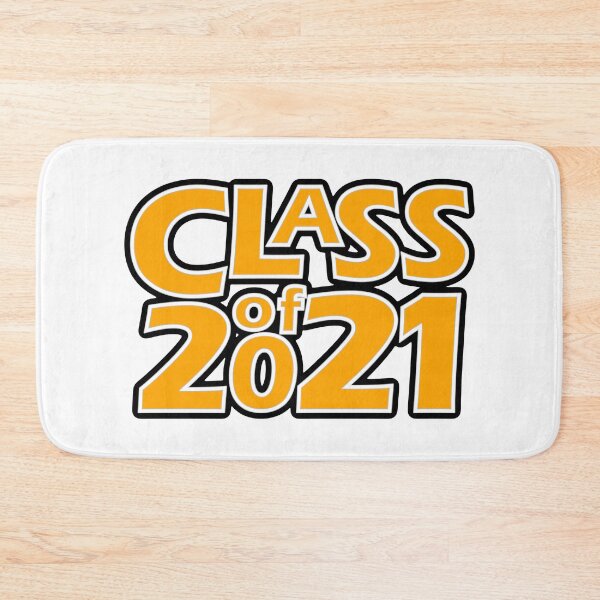 Item preview, Grad Class of 2021 Orange with a White Border designed and sold by gkillerb.