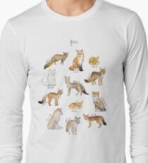 Foxes Long Sleeve T-Shirt