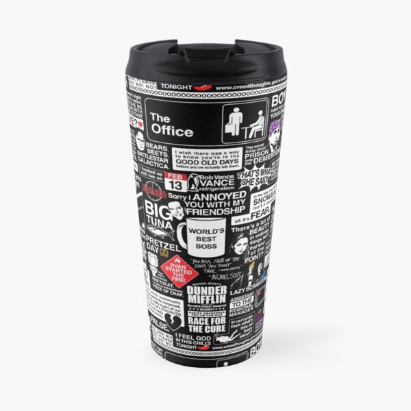 Palabras sabias de la oficina - Las citas de la oficina Taza de viaje