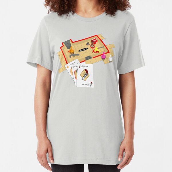 Mr Orange in the Warehouse with the Revolver Slim Fit T-Shirt