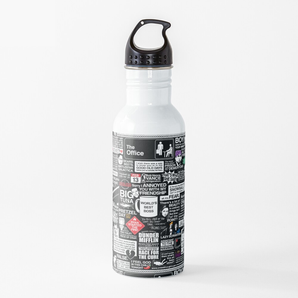 Wise Words From The Office - The Office Quotes Water Bottle