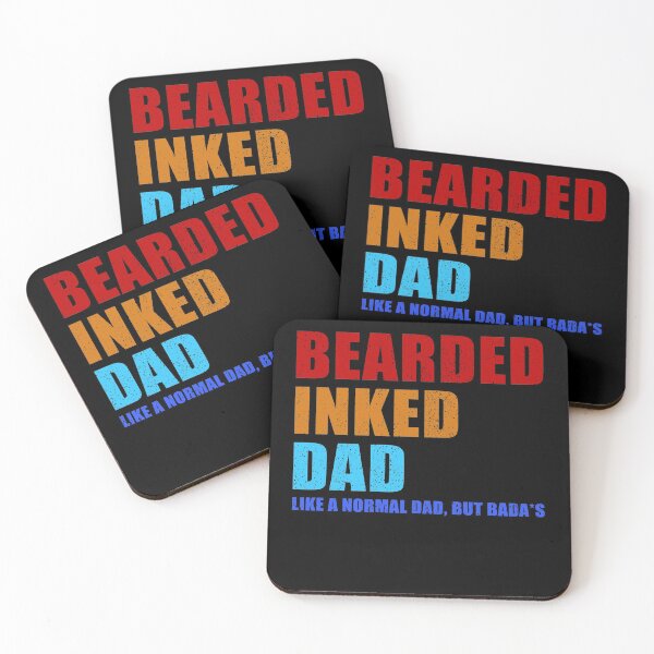 Item preview, Bearded Inked Dad Vintage designed and sold by Mfk Clothes.