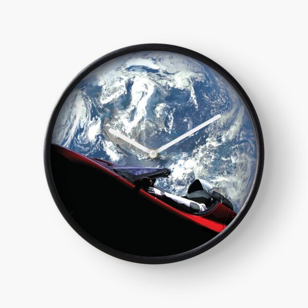 SpaceX Starman Clock
