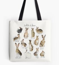 Lapins et lièvres Tote bag