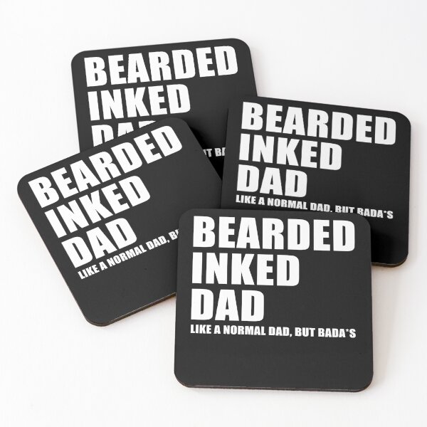 Item preview, Bearded Inked Dad  designed and sold by Mfk Clothes.