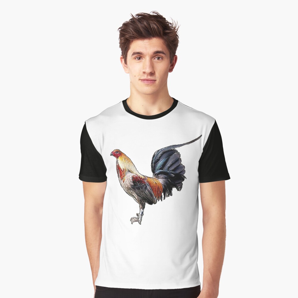 Vista previa del artículo con la obra «Camiseta gráfica», diseñado y vendido por gamefowl.