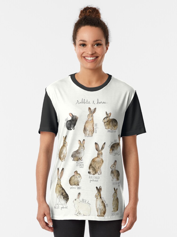 "Rabbits & Hares" Tshirt by AmyHamilton Redbubble