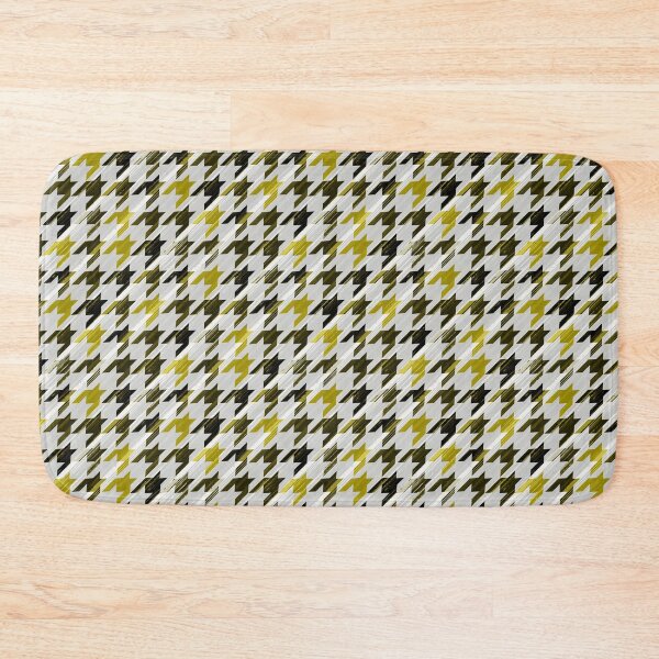 Item preview, Glen Plaid. Black and mustard. designed and sold by marinaklykva.