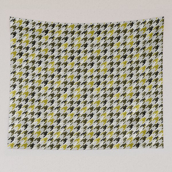 Item preview, Glen Plaid. Black and mustard. designed and sold by marinaklykva.