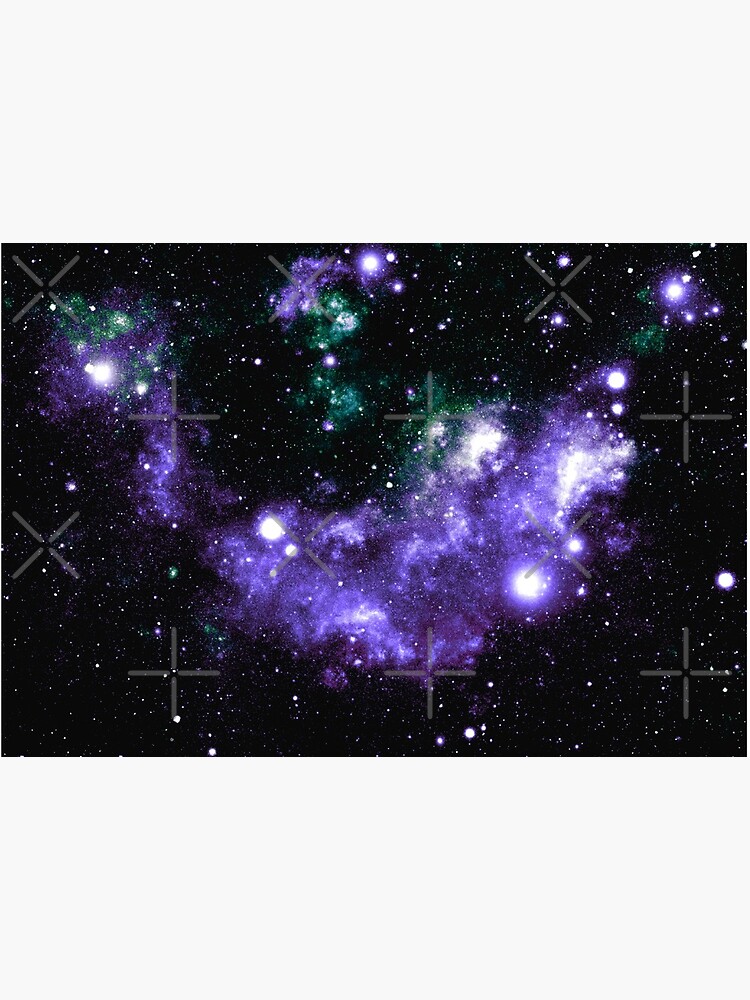  Galaxy Nebula Purple Teal Green  by 2sweetsDesign