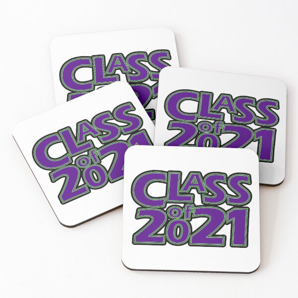 Item preview, Grad Class of 2021 Purple with a Dark Green Border designed and sold by gkillerb.