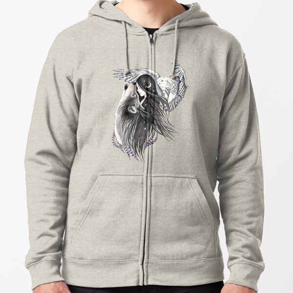Magic Forest Zipped Hoodie