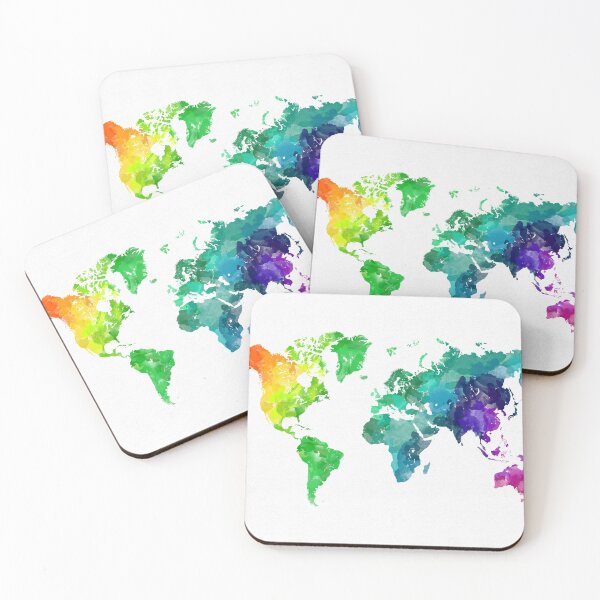 Item preview, Watercolour Earth designed and sold by Freewheeling.