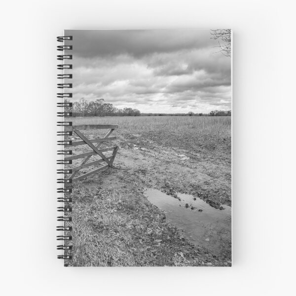 Item preview, Wooden gate entrance to an arable field in the English countryside designed and sold by yackers1.
