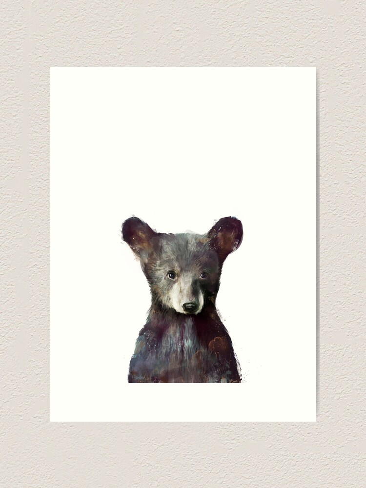 Alternate view of Little Bear Art Print