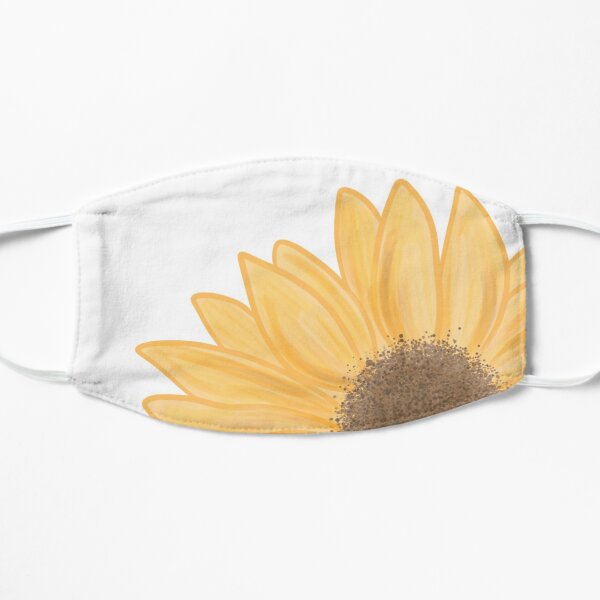 Download Yellow Sunflower Face Masks Redbubble PSD Mockup Templates