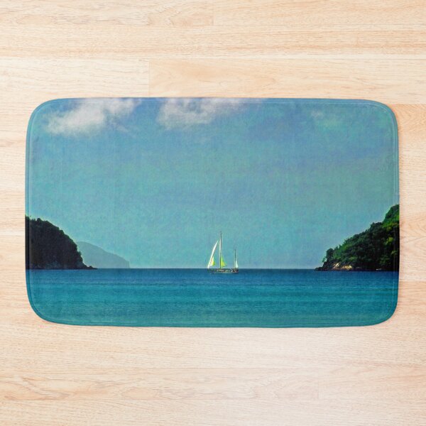 Item preview, Sailboat Near Horizon, Virgin Islands designed and sold by Mark Ross.